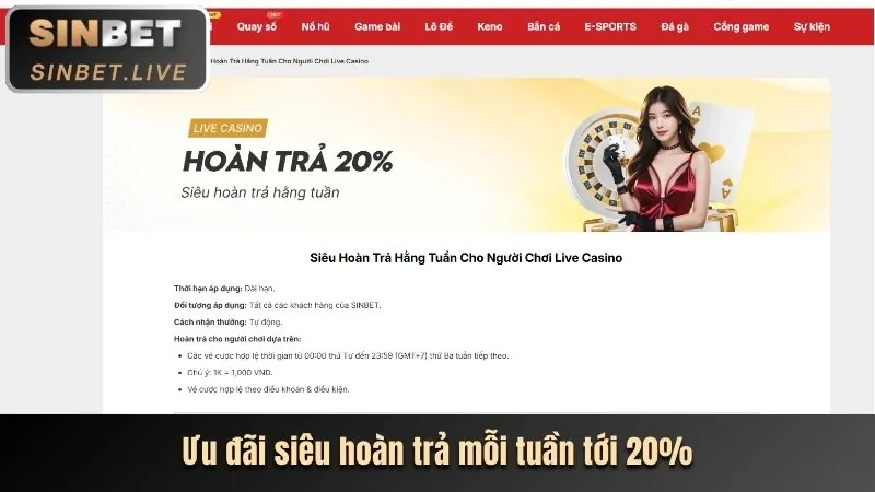 Khuyến mãi và ưu đãi hấp dẫn từ hwin
